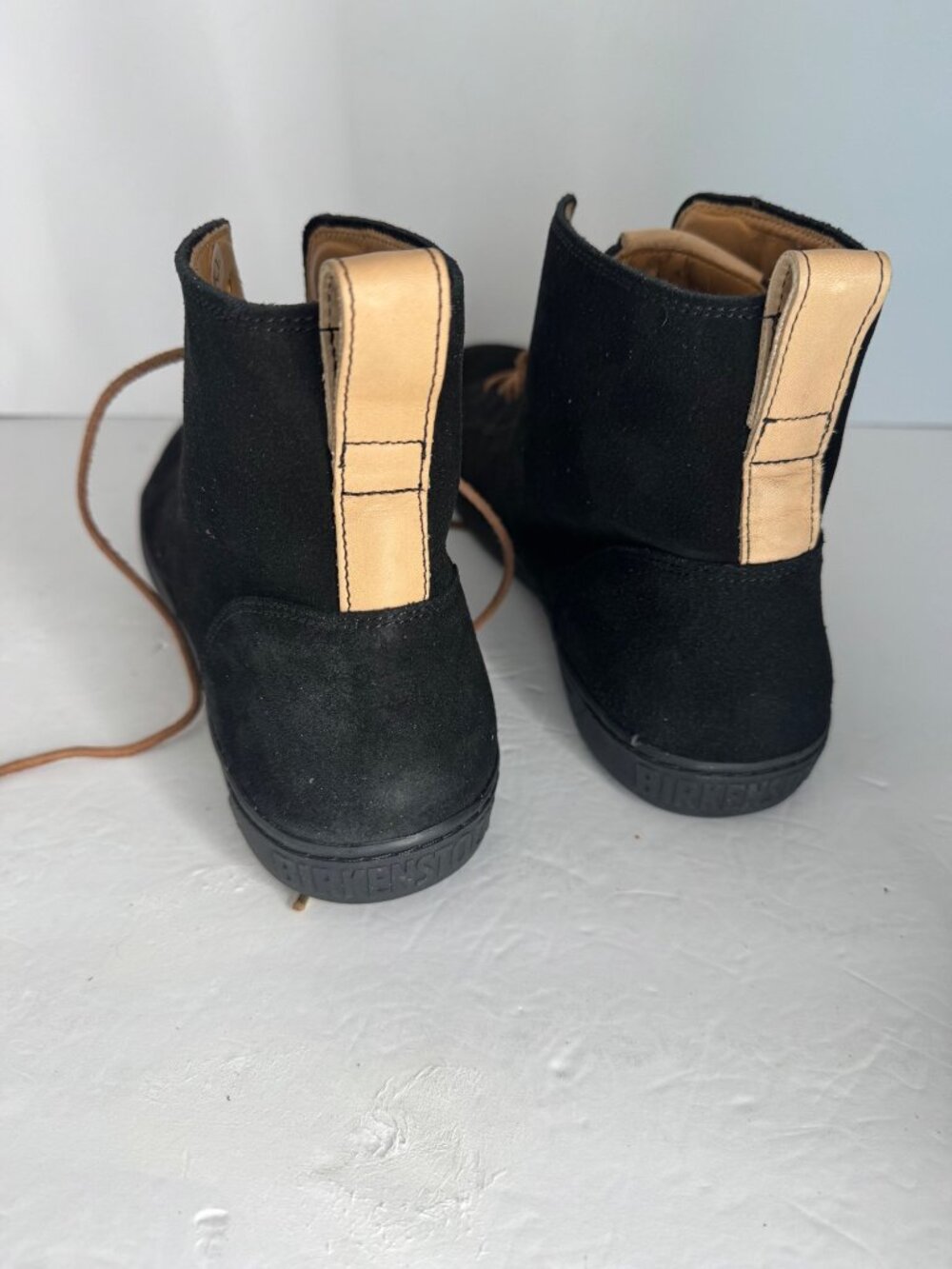 Birkenstock Bartlett Black Suede Sneaker Boot EU 45 US 12 NIB - Picture 8 of 9